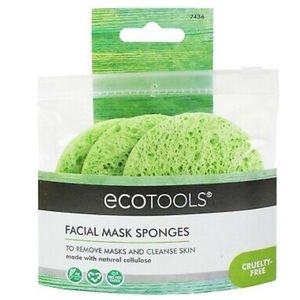 Ecotools 3 Mask Remover Sponges w/ Reusable Pouch